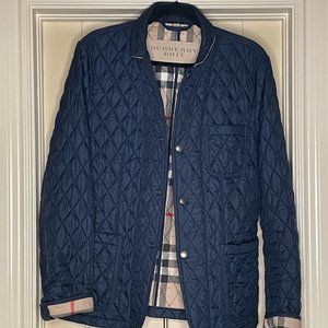 Burberry Brit Men's Blue Howe Quilted Jacket Size M US 38R